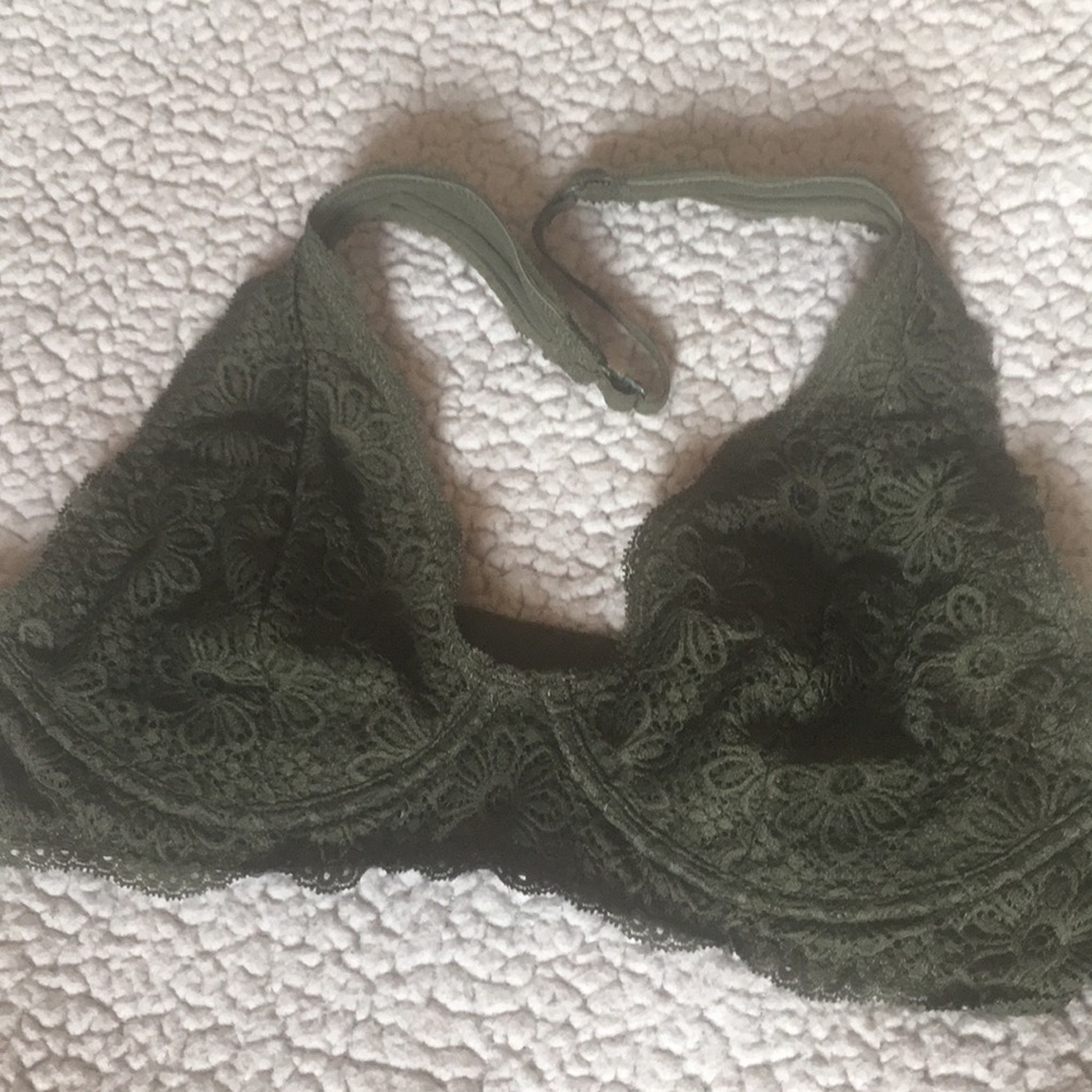Aerie Lace Halter Bra